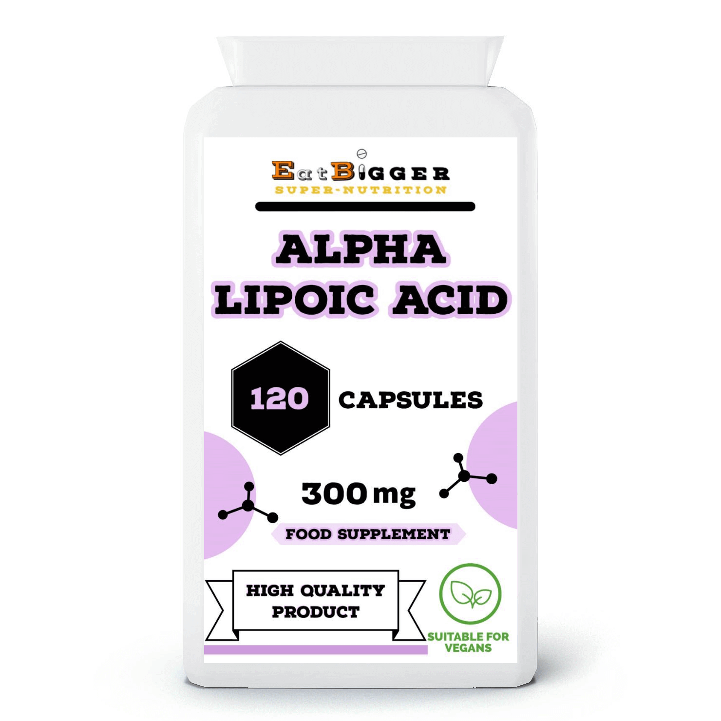 Alpha Lipoic Acid 300 mg 120 Capsules